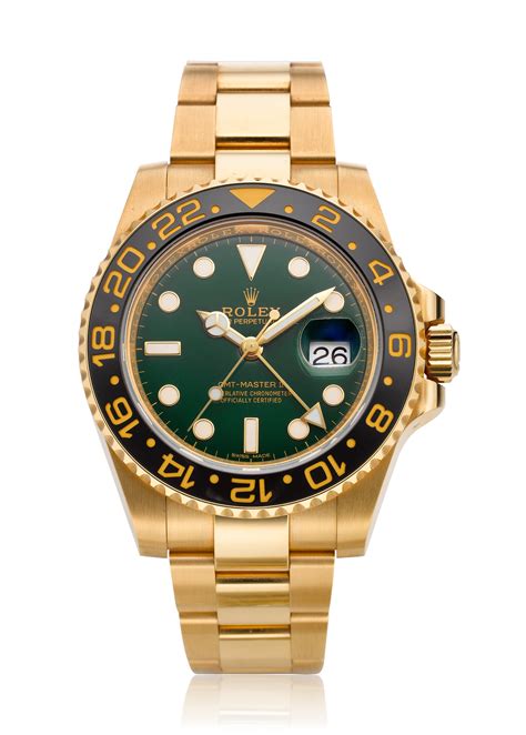 rolex gmt master 18k gold